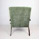 Fauteuil vintage vert olive modèle B-310, années 1970