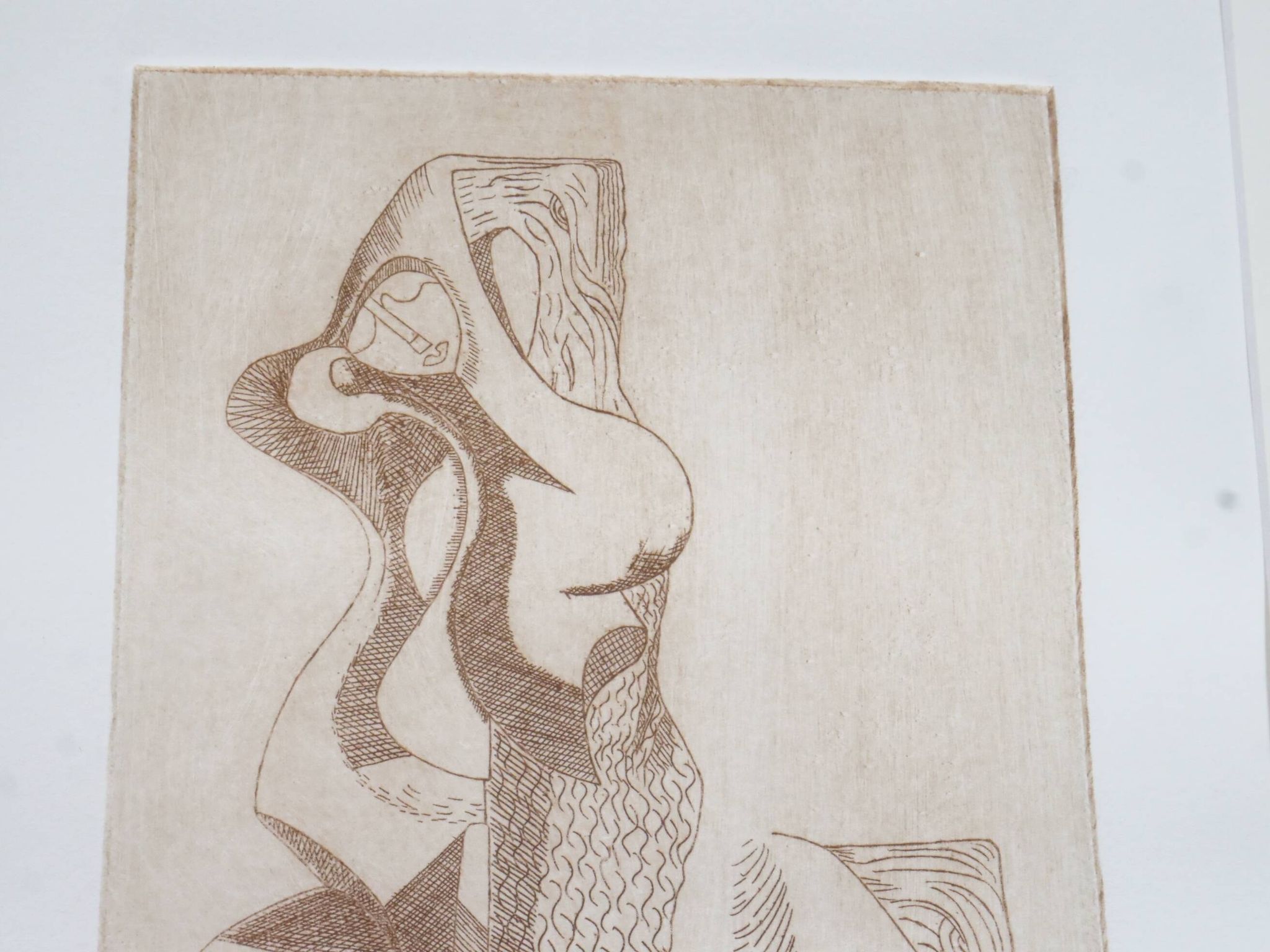 Art Print Lithograph: Mary Magdalene, Signed by Muffini, 1994