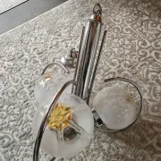 Italian design chandelier from the 1970s.