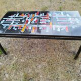 Ceramic iron coffee table ADRI Vallauris