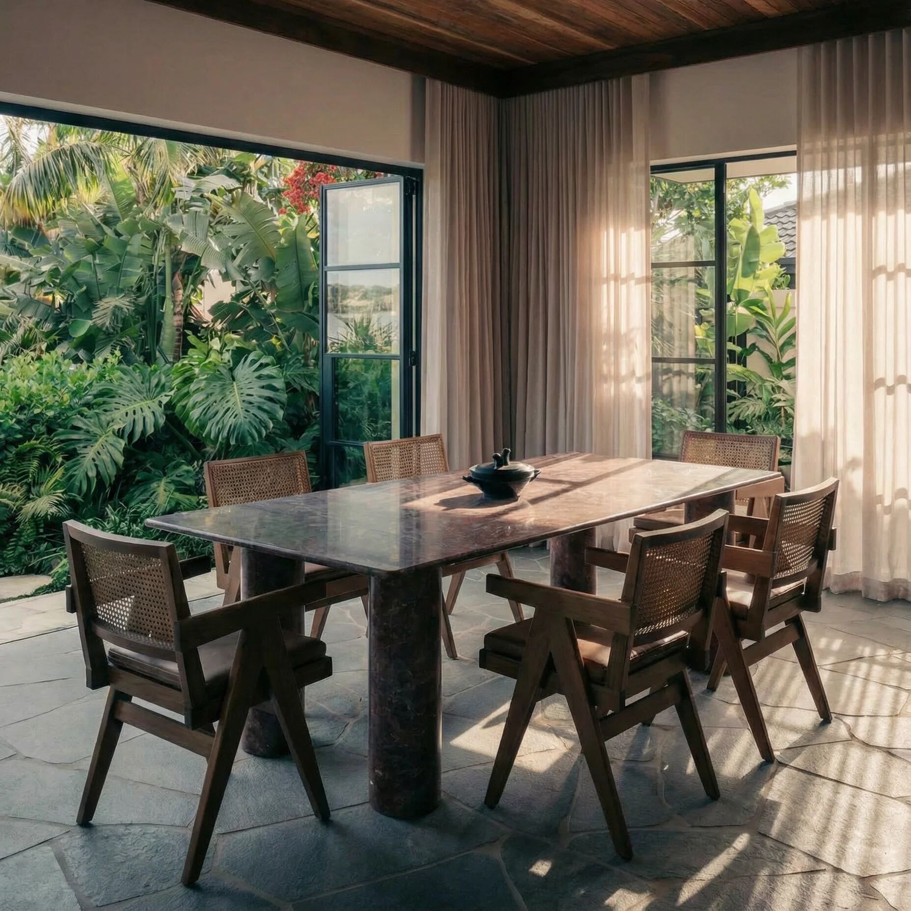 Mario rectangle dining table