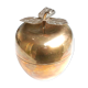 Brass apple-shaped box, 70s