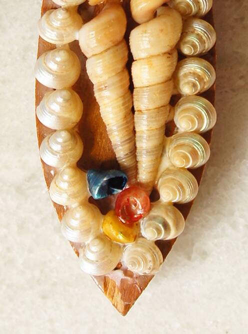 Mirror "French Riviera" shells 1960