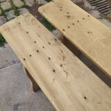 Pair of farm benches
