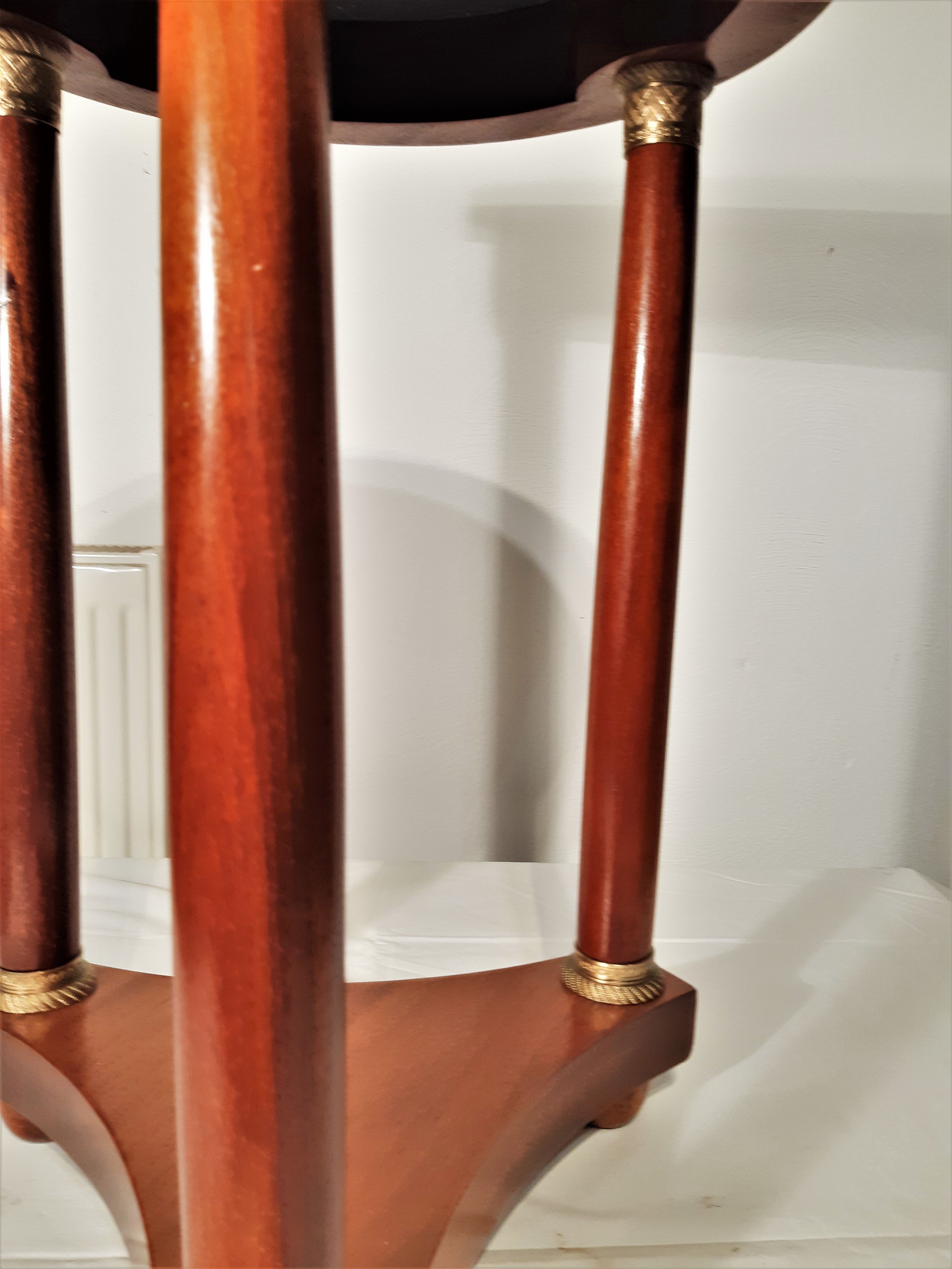 Healing/small empire table tripod with columns