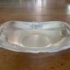 Art Nouveau Bread Basket Silver-Plated Metal Gallia Christofle
