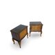 Tables de chevet/commodes Chippendale italiennes, années 1940/1950.