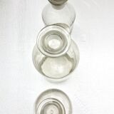 Set of three old bottles