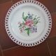 Plate Lunéville flower