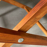 Rectangular wooden coffee table