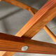 Rectangular wooden coffee table