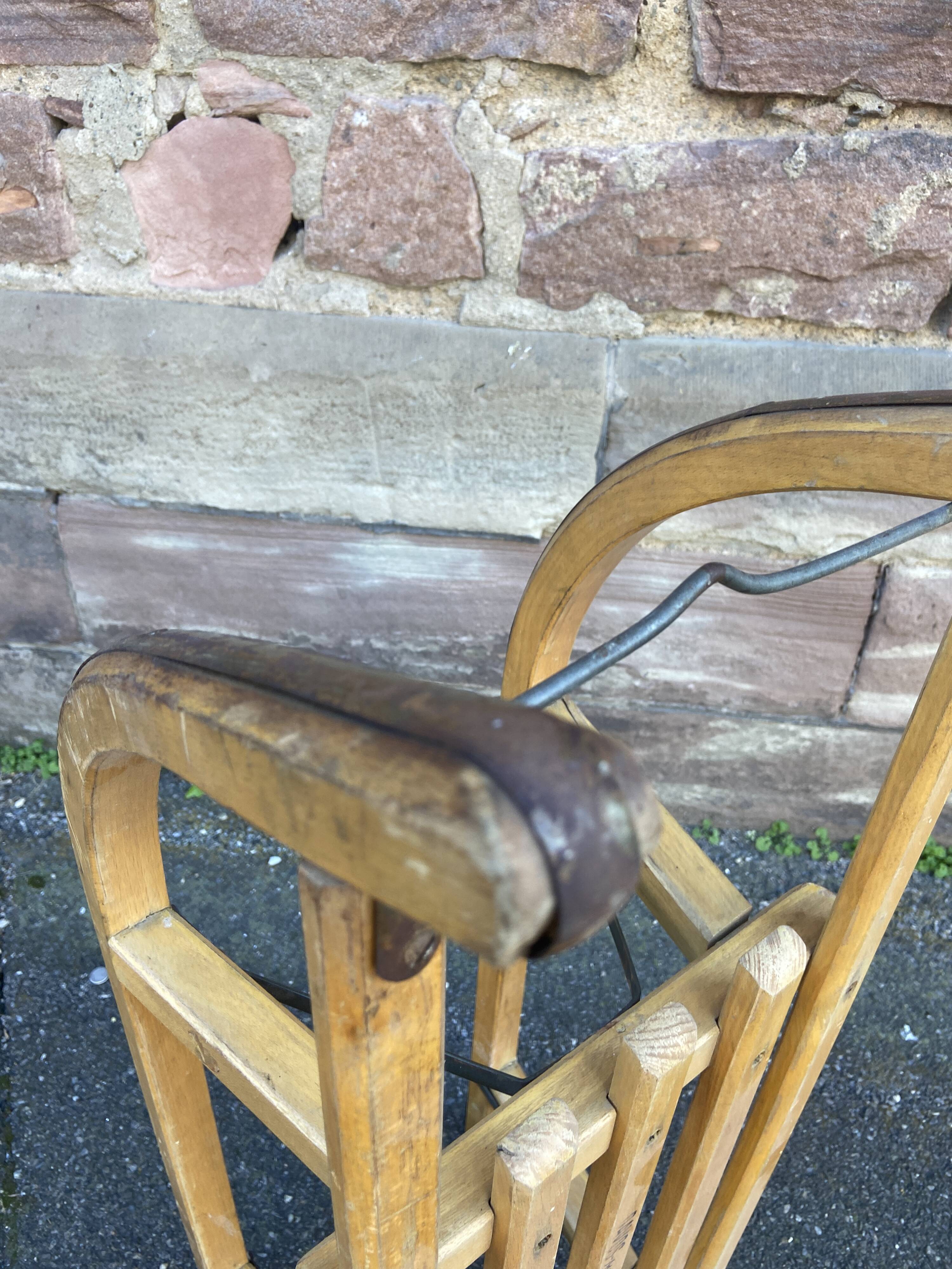 Luge traîneau ancien Davos