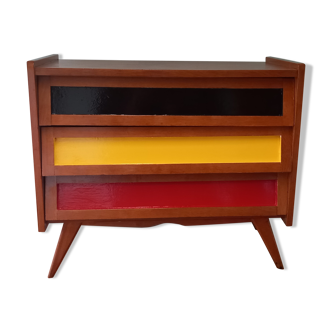 Commode vintage en chêne  1960