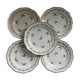 5 dessert plates L'Amandinoise