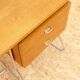 Bureau moderniste tchécoslovaque en chrome et bois, années 1950, Europe