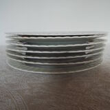 7 bird dessert plates