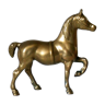 Large vintage brass horse
