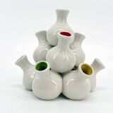 Vintage Tulip Vase • Ceramic • 1980's