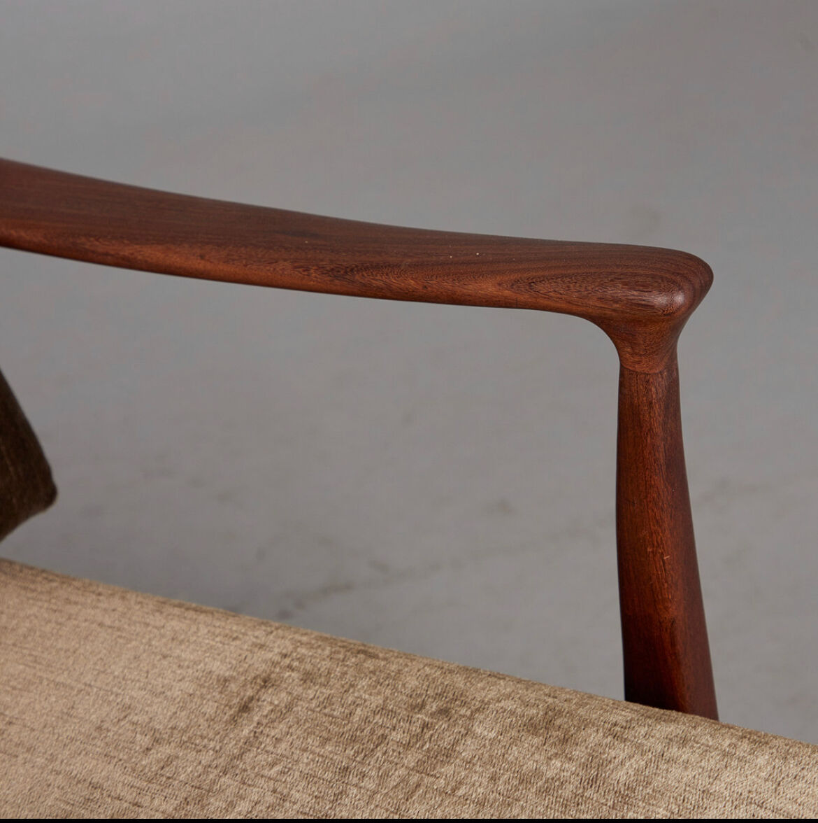 Sofa Vintage Arne Hovmand - Model 563 - Mogens Kold