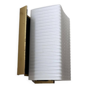 Applique vintage, opaline - 1950