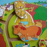 Wooden awakening games for children