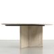 Table basse en travertin vintage