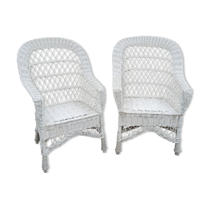 Paire de fauteuils en