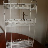 Perforated metal shelf