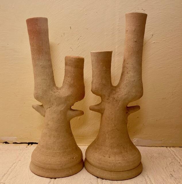 Tamegroute candle holder duo