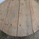 Round low folding table
