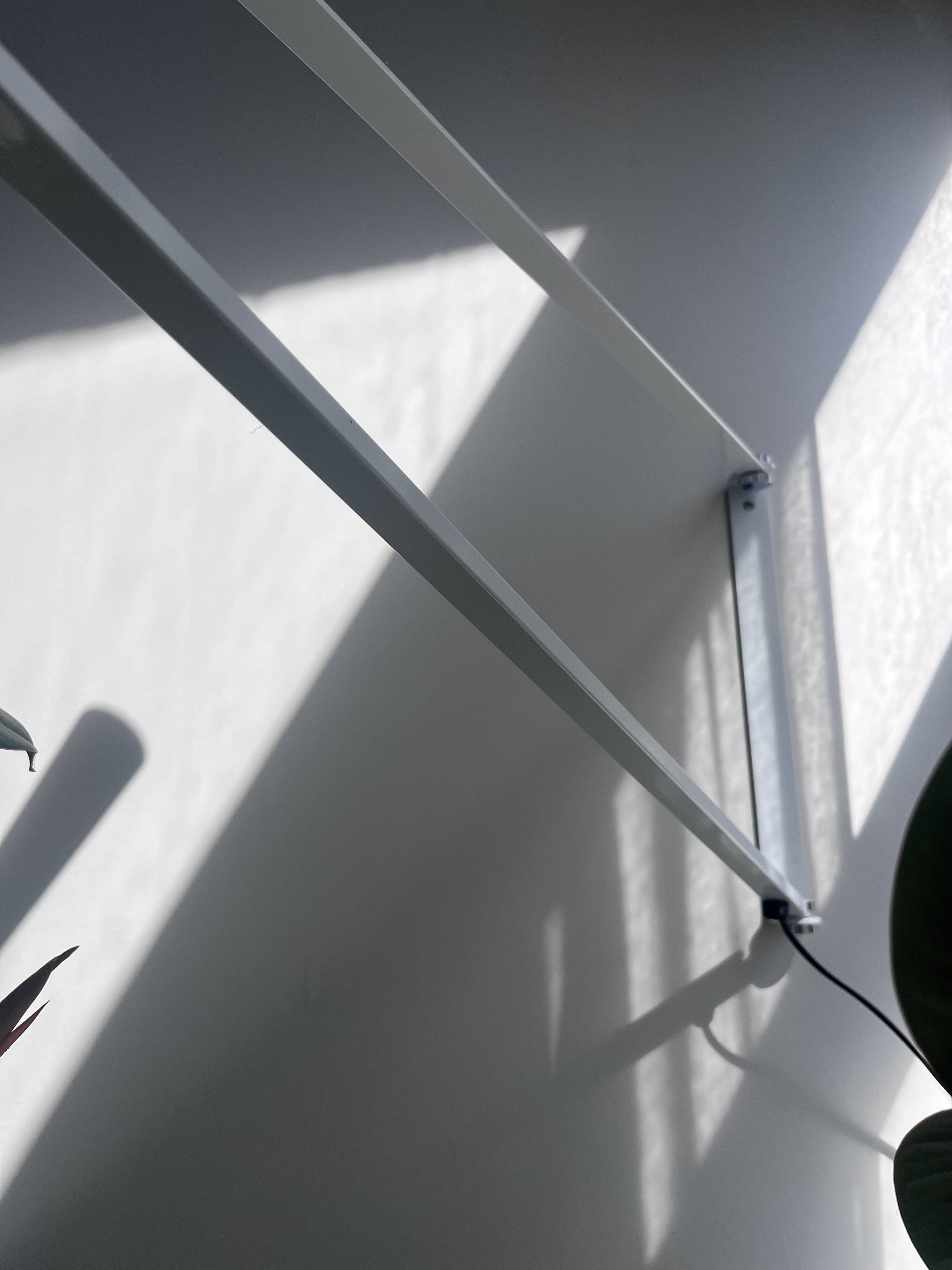 Iconic wall lamp Flos model 265 (white colour)