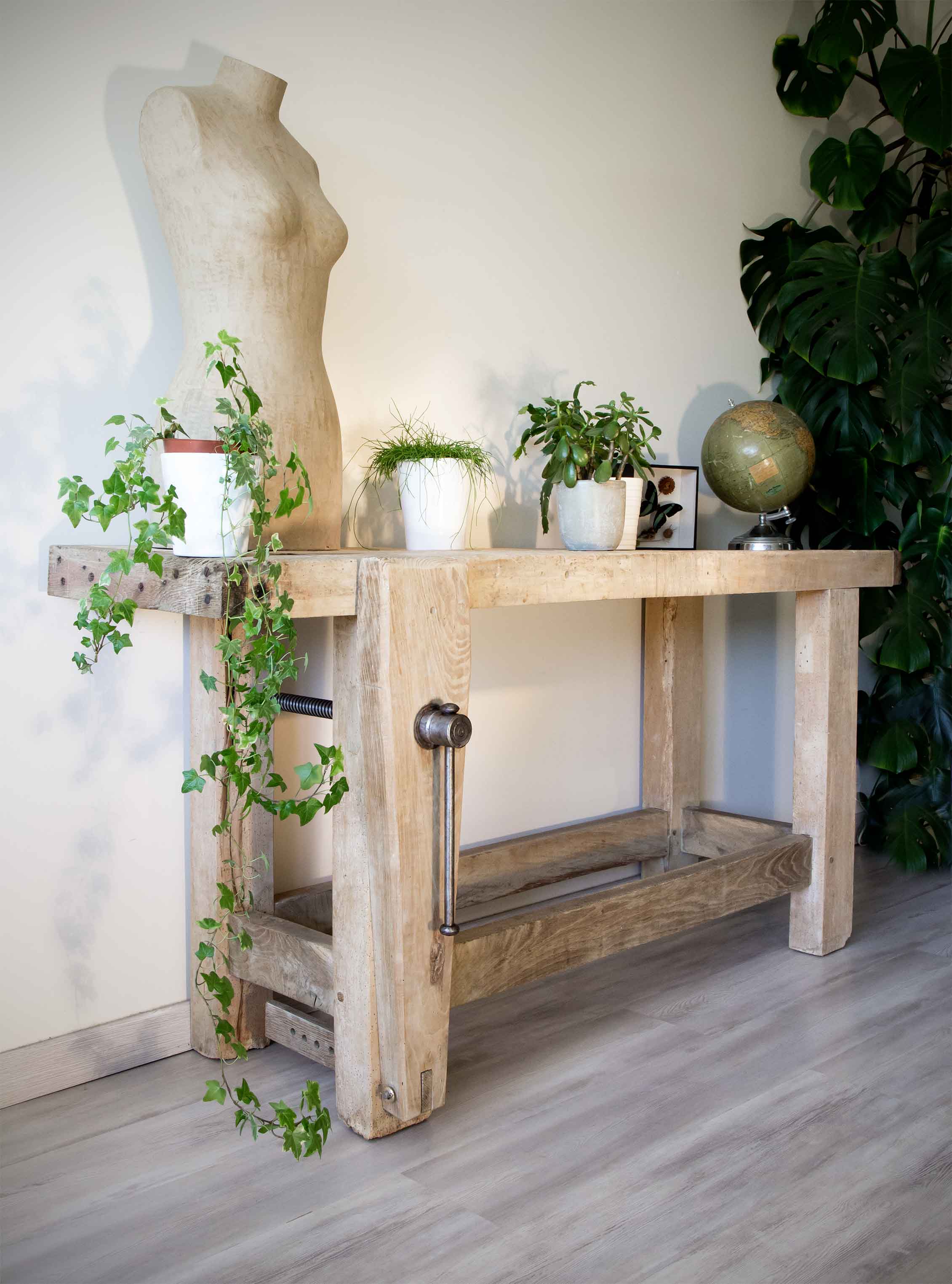 carpenter's workbench mi twentieth, solid clear beech