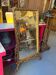 Antique mirror above a chest of drawers or between two windows, carved wood, 18th century
