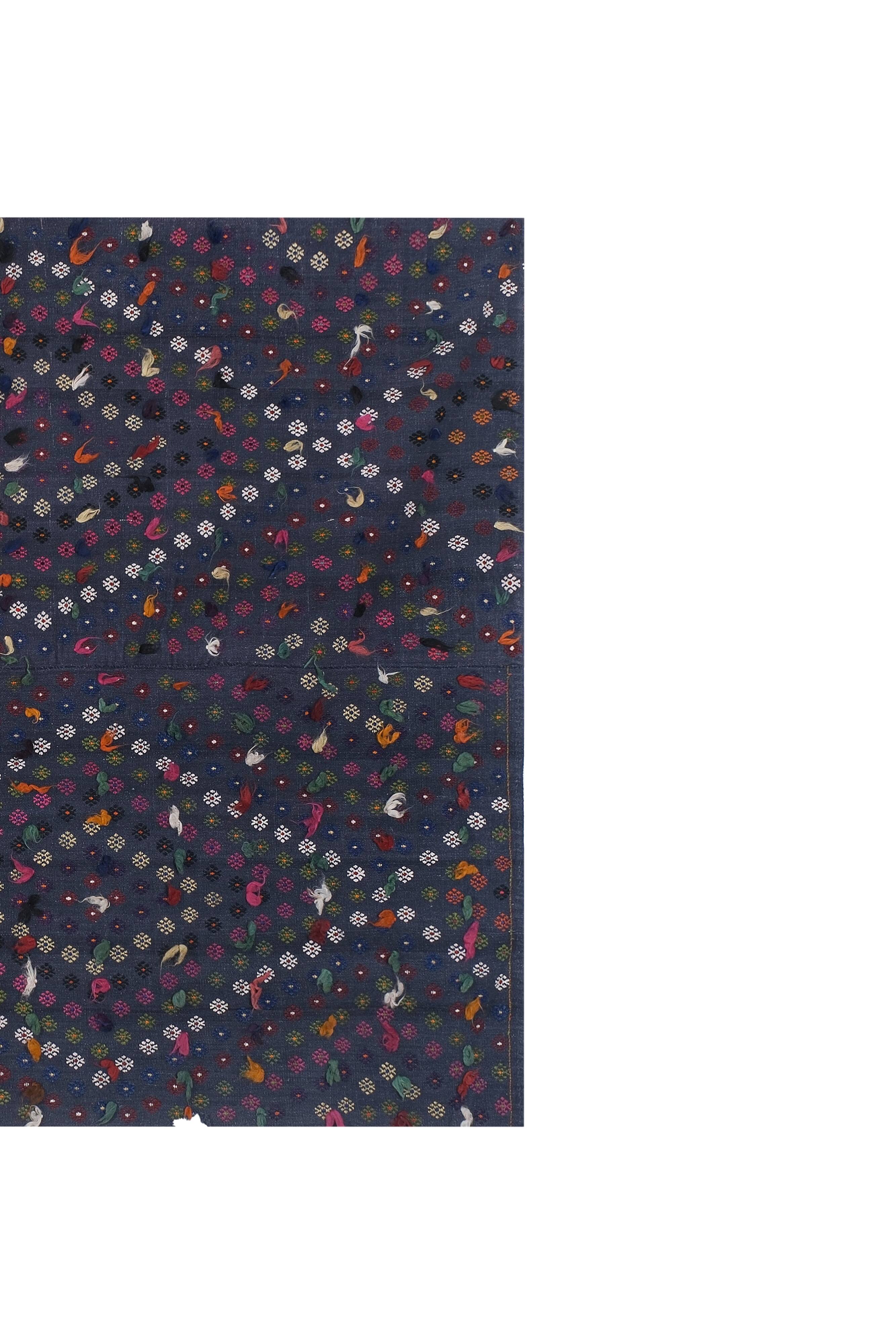 Tapis vintage turc de oushak tissé à la main 203x300 cm