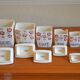 Lot de pots à épices en porcelaine Céranord