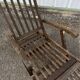 Teak folding steamer deckchair Scan Design - colonial liner style