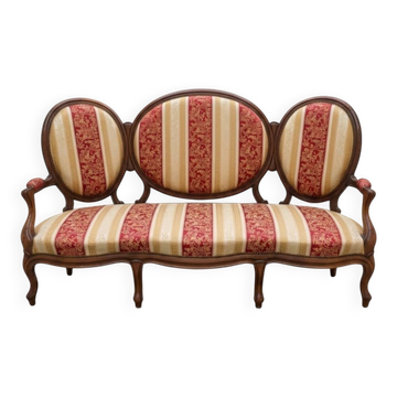 Napoleon III period canapé