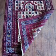 Tapis Persan Afshar fait main 138x112cm
