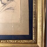 Tableau ancien, portraits , début XX siècle