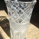 Vintage crystal vase