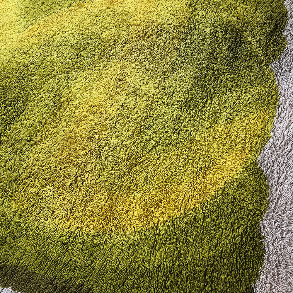 Extra Large Vintage Multi-Color High Pile Rug by Desso, Netherlands 1970s 200x300cm