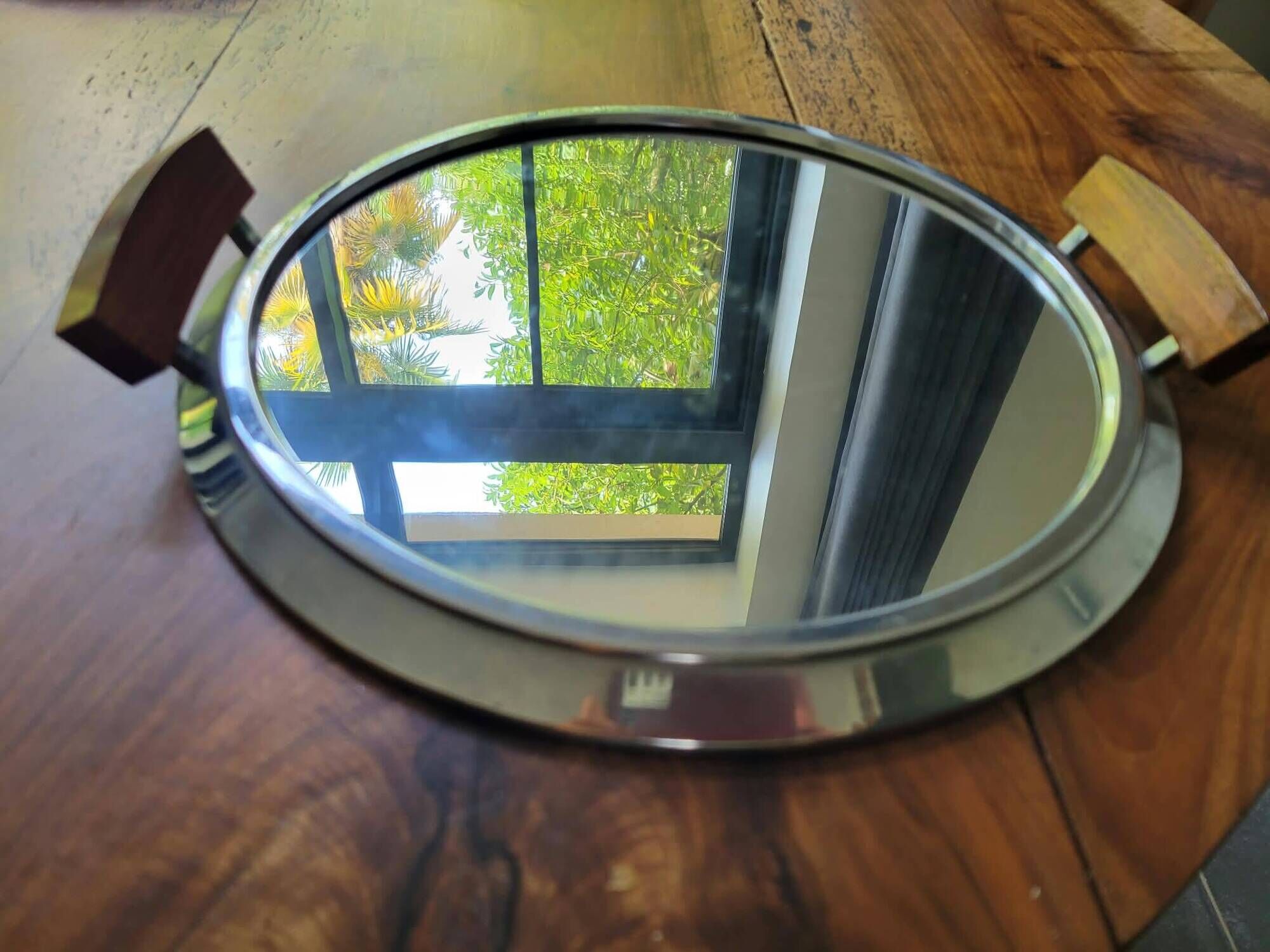 Art Deco mirror plateau from around 1930.
