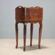 Nightstand in walnut, late 19th century.