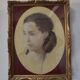 Lucien-Victor Guirand de Scevola (1871-1950) Portrait of a Young Woman, 1928 pastel, oval