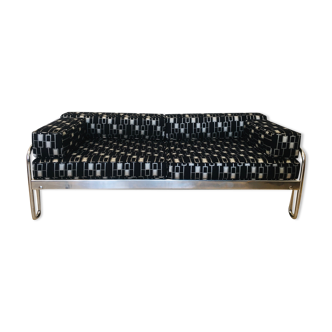 Bauhaus tubular steel sofa from Mucke Melder, 1930s