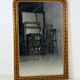 French mirror flower motive