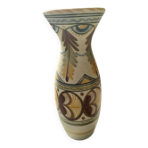 Vase en céramique de Talavera de la Reina (Espagne) – Signé S. Timoned