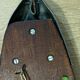 Plat poisson vintage bois et Métal– plateau de service saumon/truite –
