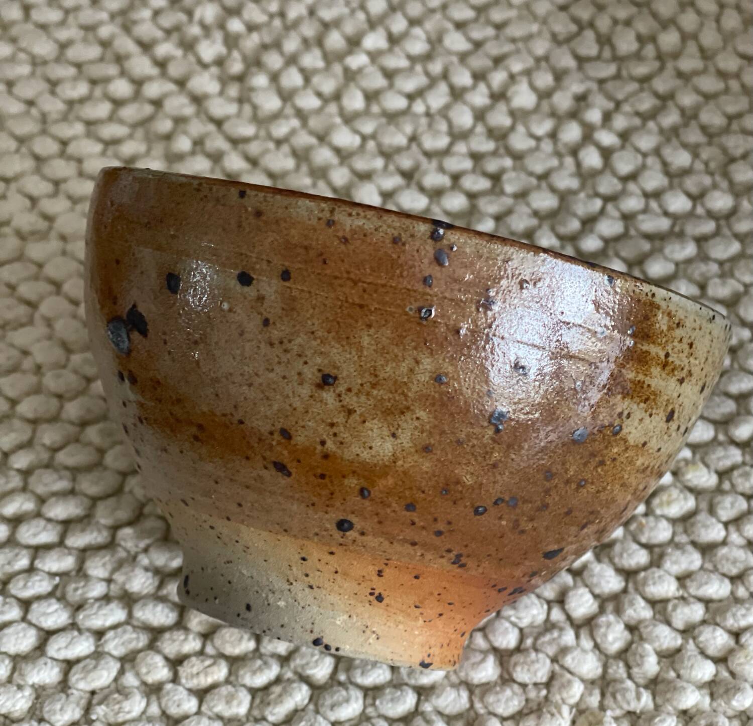 Pyrite stoneware bowl