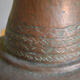 old large red copper cocklemar